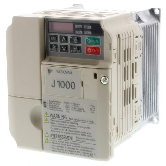 Vdf J1000, IP20, 3PH, 400V, ND: 5,4A 2,2kW, HD: 4,8A 1,5kW-Lire la description