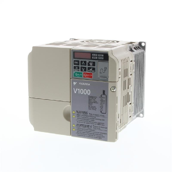 Vdf V1000, IP20, 3x380-480V HD: 4,0kW/9,2A ND: 5,5kW/11,1A-Lire la description
