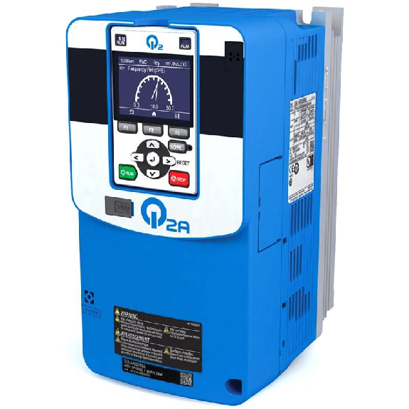 Vdf Q2A, IP20, 3PH, 400V, ND: 389A 220KW, HD: 371A 200KW, 600Hz-Lire la description