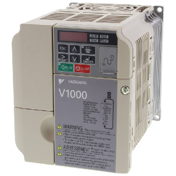 Vdf V1000, IP20, 3PH, 400V, ND: 5,4A/2,2kW, HD: 4,8A/1,5kW Vdf V1000, IP20, 3PH, 400V, ND: 5,4A/2,2kW, HD: 4,8A/1,5kW-Lire la description