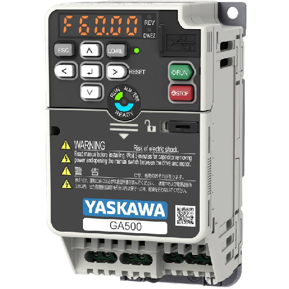 Vdf GA500, IP20, 3x200V, ND 1.2A 0.2kW, HD 0.8A 0.1kW-Lire la description