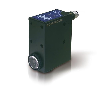 Détecteur de contraste PNP/(NPN) P=9mm Led R/V Spot vertical LO/DO / Câble 3m - TLMICRO111 (TLµ-111)