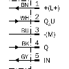 Dét. contraste PNP P=13mm ±5mm Teach RVB LO/DO 0-10V Tempo / M12 5P