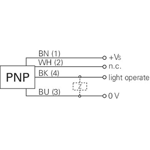 Détecteur de contraste laser PNP-Lire la description