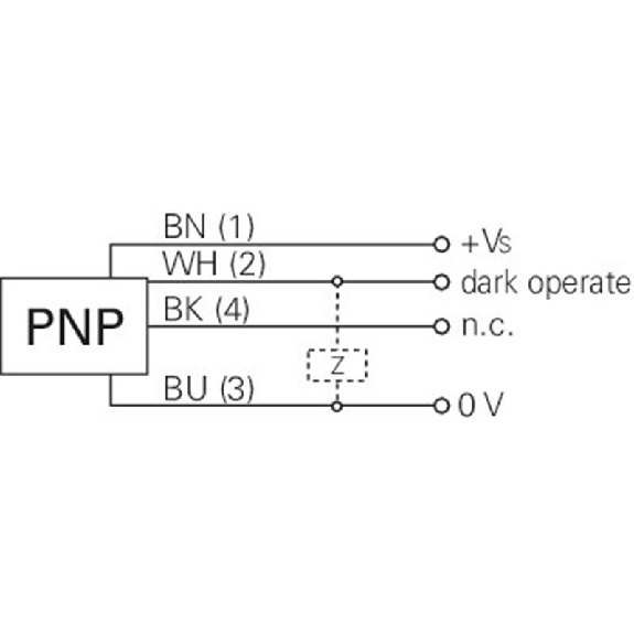 Détecteur de contraste laser PNP-Lire la description