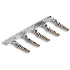 Contacts femelle 0.22 - 0.56mm² estampés Sub-D en bobine