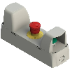 Boîte pour le secteur d’automation avec protections pour commande bimanuelle - EA AC37041
