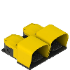 Pédale de cde composable (2x PX 10111-M2)
