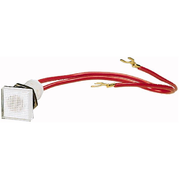 Voyant lumineux, blanc, 400V lampes au néon-Lire la description