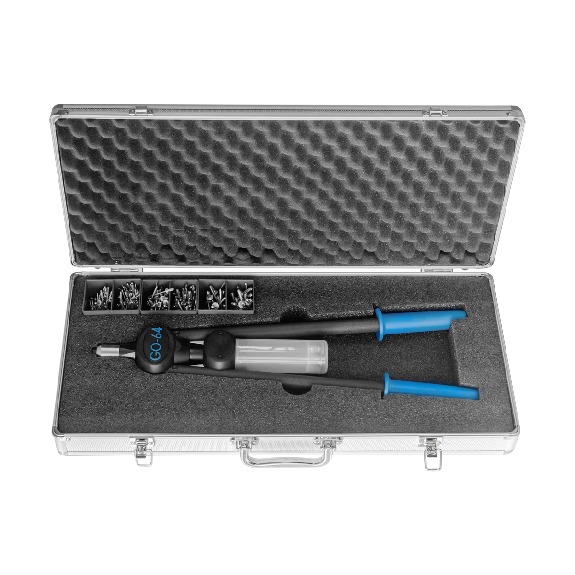 Hand-Blindnietsetzgerät Hebelnietgerät GO-64 (SET) -  Stück-Beschreibung lesen