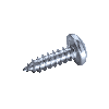 DIN 7981 - ISO 7049 Vis à Tôle-Tête Cylindrique Bombée acier zingué C 4,2x13 mm - 1000 pièces