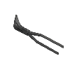 Zange Falzzange D341-60 45° gebogen Zange Falzzange D341-60 45° gebogen