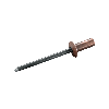 CUP Dicht-Becherblindniete CU/ST - Flachkopf - 3,2x8 mm - 1000 Stück CUP Dicht-Becherblindniete CU/ST - Flachkopf - 3,2x8 mm - 1000 Stück