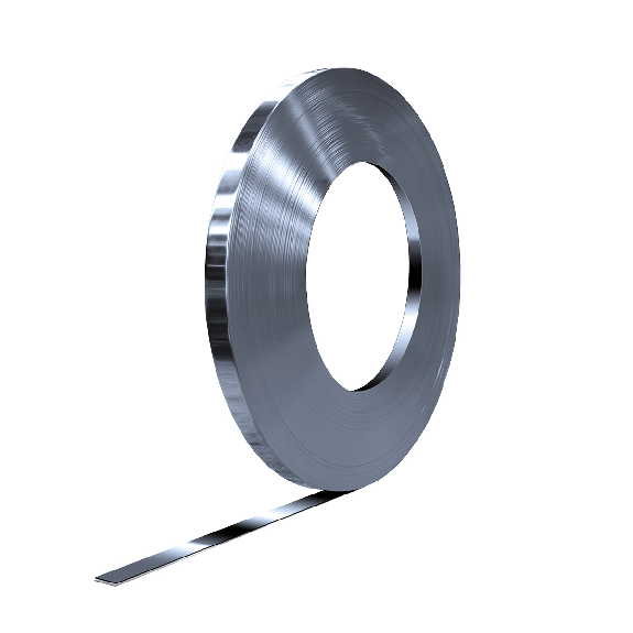 Spaltband/Kappenband Feranband aluplattiert 15x0,2mm Ringe á 100m Spaltband/Kappenband Feranband aluplattiert 15x0,2mm Ringe á 100m-Beschreibung lesen