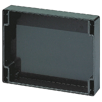 Couvercle pour face arrière, bas, IP 65, Gris graphite-Lire la description