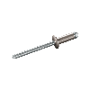 Rivets aveugles STANDARD  MONEL/ST - Tête plate - 4,0x7,8 mm 1000 Pièces