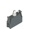 Bloc à DEL avec fixation sous le couvercle, blanc, 230 Vac, HL