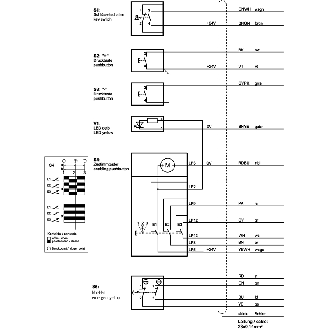 Interrupteur à clé avec moteur vibrant et LED-Lire la description