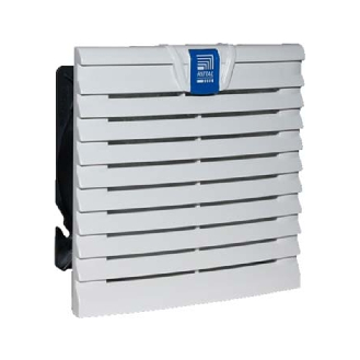 SK Ventilateur à filtre TopTherm, débit d'air 52 m³/h, 200-240 V, 1~, 50/60 Hz, L148,5 x H148,5 x P16 mm, à technologie EC-Lire la description
