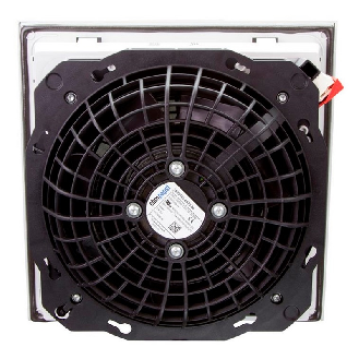 SK Ventilateur à filtre TopTherm, débit d'air 175/155 m³/h, 230 V, 1~, 50/60 Hz, L255 x H255 x P25 mm-Lire la description