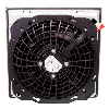 SK Ventilateur à filtre TopTherm, débit d'air 175/155 m³/h, 230 V, 1~, 50/60 Hz, L255 x H255 x P25 mm