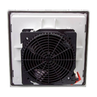 SK Ventilateur à filtre TopTherm, débit d'air 100/115 m³/h, 230 V, 1~, 50/60 Hz, L204 x H204 x P24 mm-Lire la description