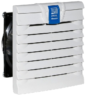 SK Ventilateur à filtre TopTherm, 20/25 m³/h, 230 V, 1~, 50/60 Hz, LHP : 116,5 x 116,5 x 16 mm, CEM-Lire la description
