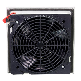 SK Ventilateur à filtre TopTherm, débit d'air 52/63 m³/h, 230 V, 1~, 50/60 Hz, L148,5 x H148,5 x P16 mm-Lire la description