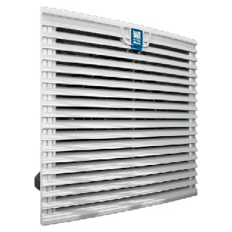 SK Ventilateur à filtre TopTherm, débit d'air 175 m³/h, 24 V (DC), L255 x H255 x P25 mm-Lire la description