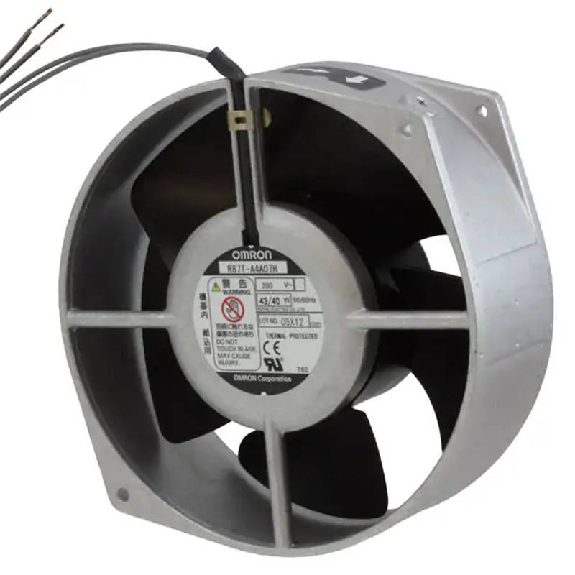 Ventilateurs axiaux ac avec câbles, 150x38 mm, 200 v-Lire la description