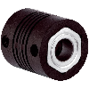 Accouplement flexible, diamètre d'axe 6 mm / 6 mm