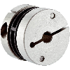 Accouplement d'arbre à membrane pour axe Ø10mm-10mm