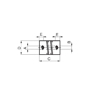 Accouplement flexible aluminium 6…9,5 mm-Lire la description