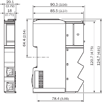 Flexi Compact / Passerelle / GPNT1 / PROFINET-Lire la description