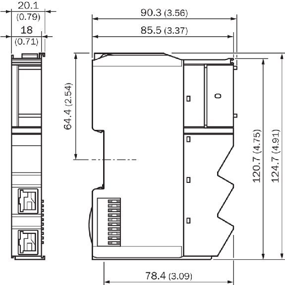 Flexi Compact / Passerelle / GPNT1 / PROFINET-Lire la description