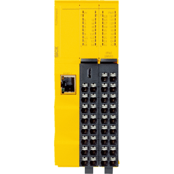 Flexi Compact - Module principal / CPUc2 / Modbus® TCP, SLMP-Lire la description