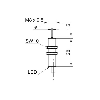Commutateur de précision M8x28mm PNP NO FP=75g 24Vdc Câble 0,8m