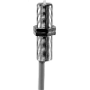Commutateur de précision M8x28mm PNP NO FP=75g 24Vdc Câble 5m