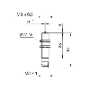 Commutateur de précision M8x30mm NF FP=50g M08 3P