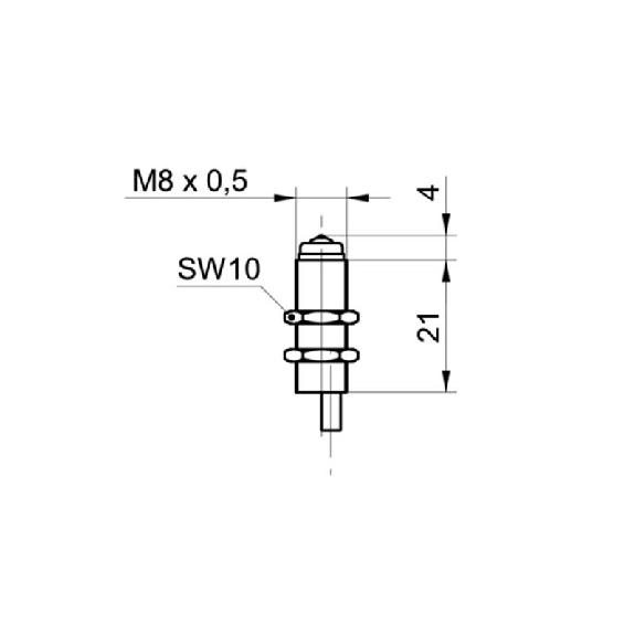 Commutateur de précision M8x30mm 2 fils DC NF FP=75g Câble 3m Commutateur de précision M8x30mm 2 fils DC NF FP=75g Câble 3m-Lire la description