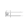 Commutateur de précision M8x30(18)mm NF FP=50g ES30