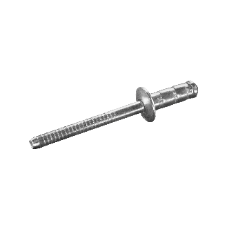 Rivets multiserrages MULTI A2/A2 - Tête plate - 4,0x15 mm 500 Pièces-Lire la description