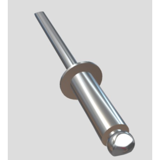 Blindniete STANDARD  ST/ST - Flachkopf - 3,2x6 mm - 1000 Stück-Beschreibung lesen