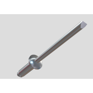 Blindniete STANDARD  ST/ST - Flachkopf - 3,2x6 mm - 1000 Stück-Beschreibung lesen