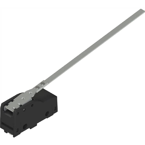 Microrupteur Levier allongé 1NO+1NF, bornes à vis-Lire la description