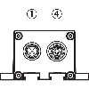 Mesure de distance Led rouge P=100mm ±20mm RS-485