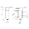 Mesure de distance LR P=30-200mm 1-10V PNP / M08 4P