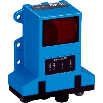 Mesure de distance Led rouge P=100mm ±20mm EtherNet/IP-Lire la description