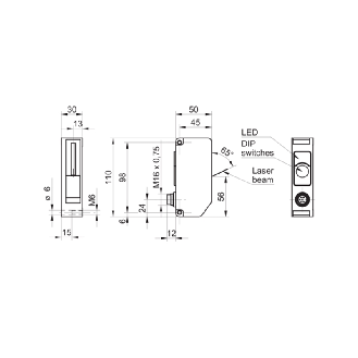 Compteur Laser d'exemplaires Scatec 2, 0-60 mm-Lire la description