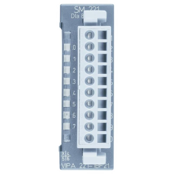 Module 8 entrées TOR, 24Vdc, Retard de 0,2ms, Alarme-Lire la description
